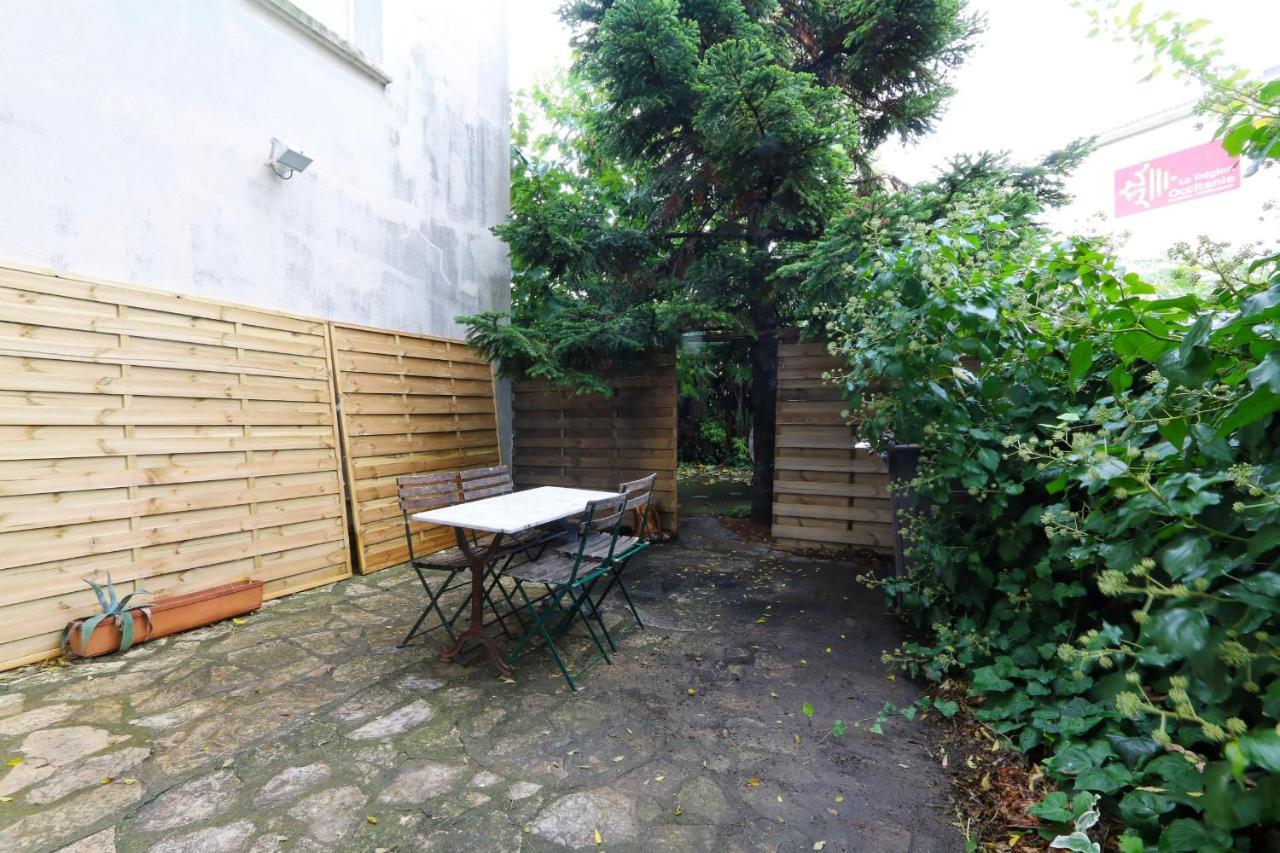 Pretty Vintage Two Roomed Flat With Terrace And Parking - Air Rental Montpellier Bagian luar foto